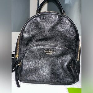Kate spade black backpack